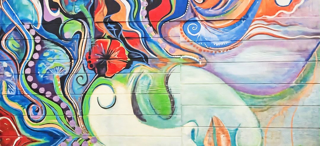 Bear Creek Saloon mural